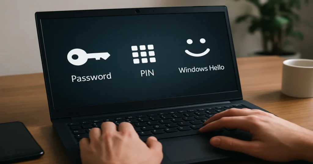 Разница между паролем, PIN-кодом и Windows Hello