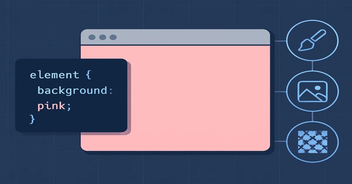background CSS: як налаштувати фон елемента