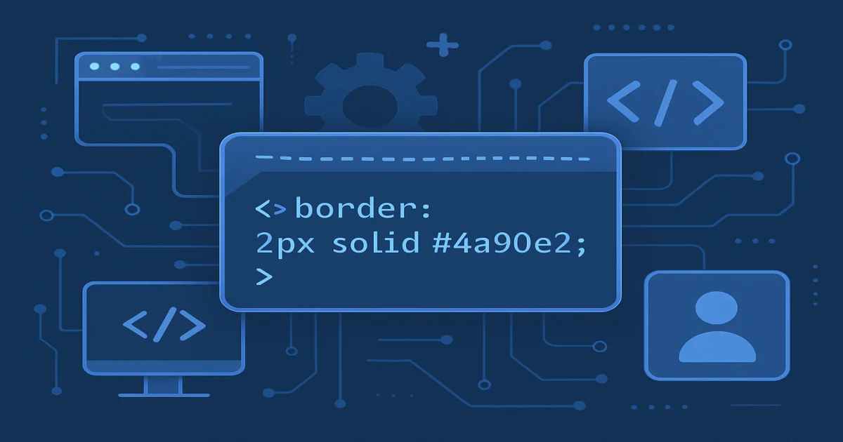 border CSS: як налаштувати рамку елемента