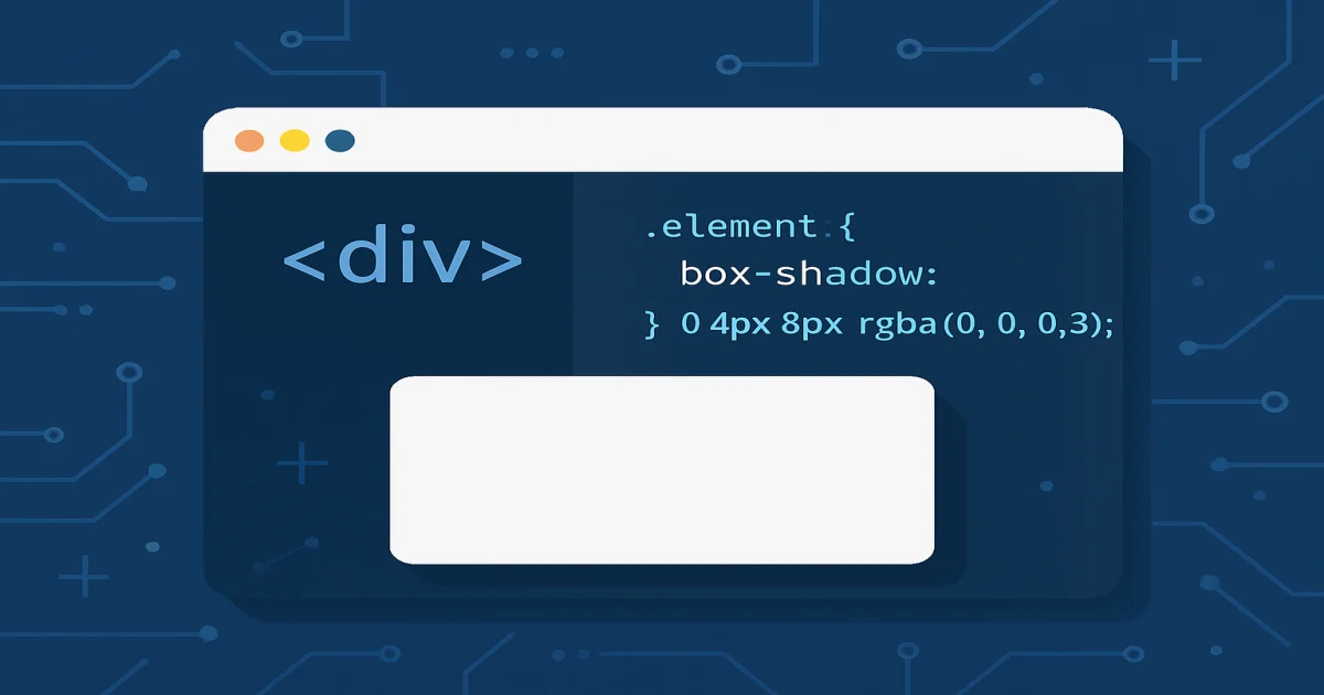 box-shadow в CSS: как добавить тень к элементу