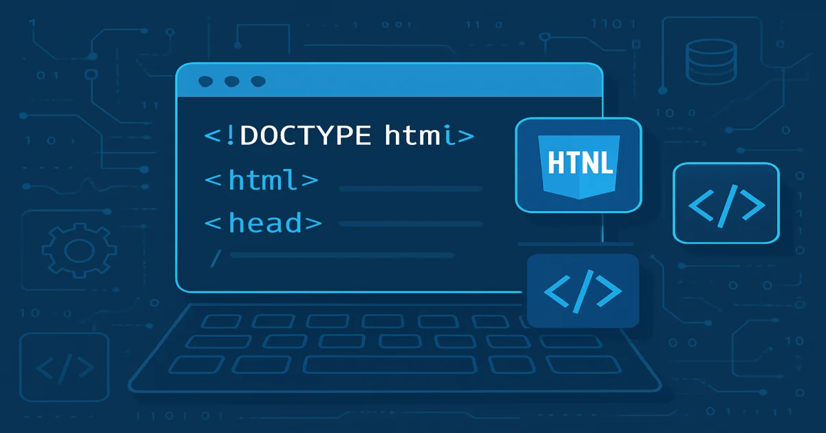 DOCTYPE в HTML: для чего нужен и как правильно его указать
