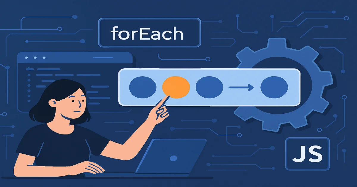 forEach JS: як працює метод перебору масиву в JavaScript