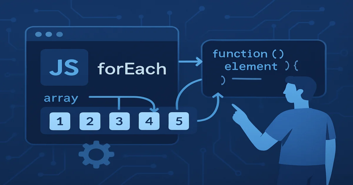 forEach JS: как работает метод перебора массива в JavaScript