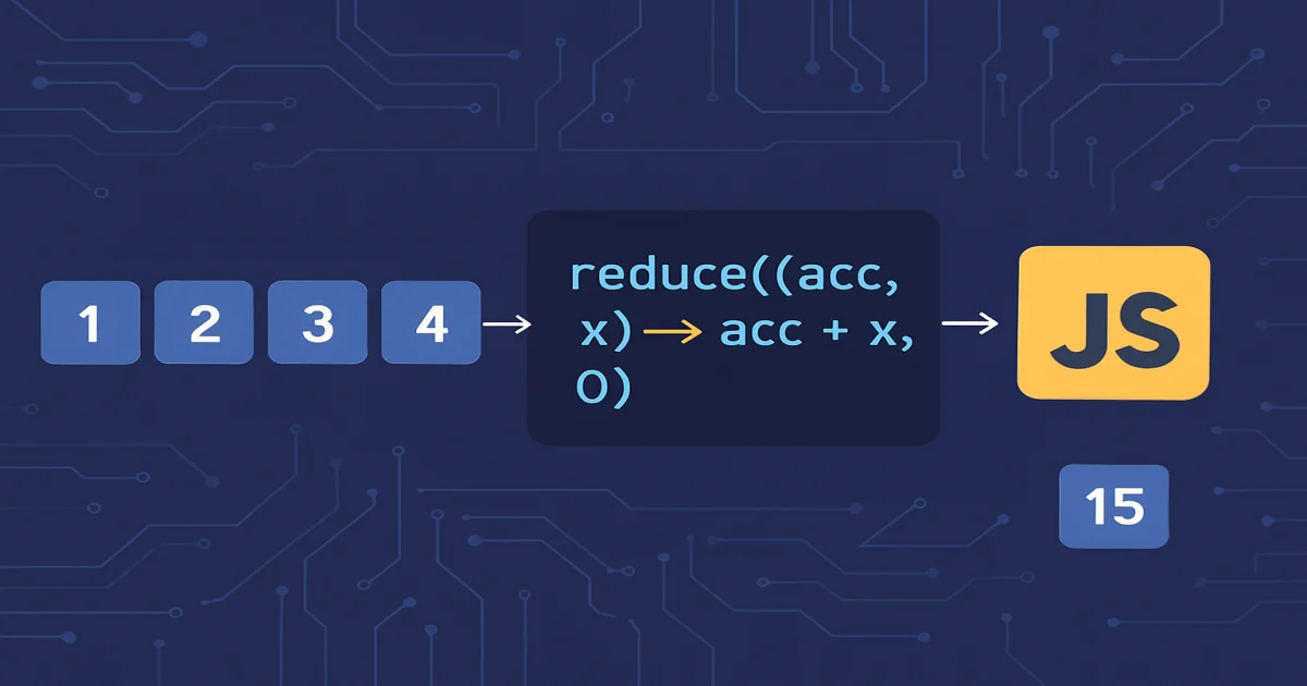 reduce JS: как работает метод reduce в JavaScript