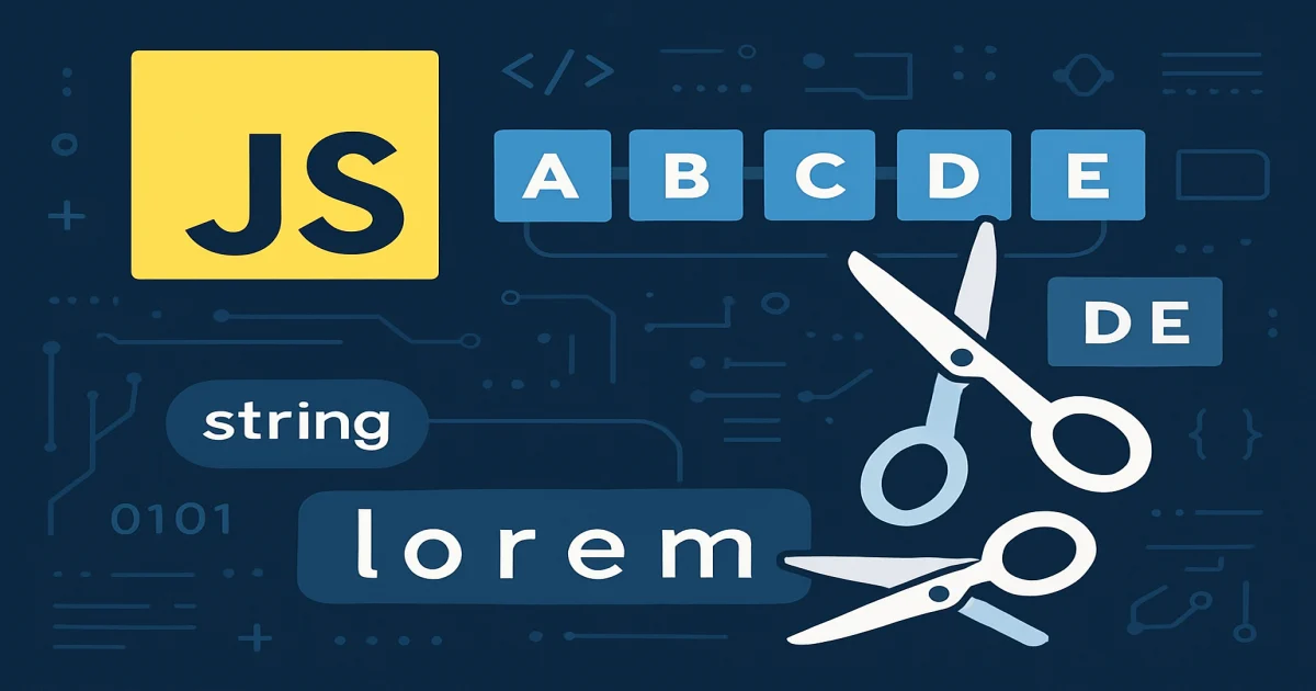 slice JS: как вырезать часть строки или массива