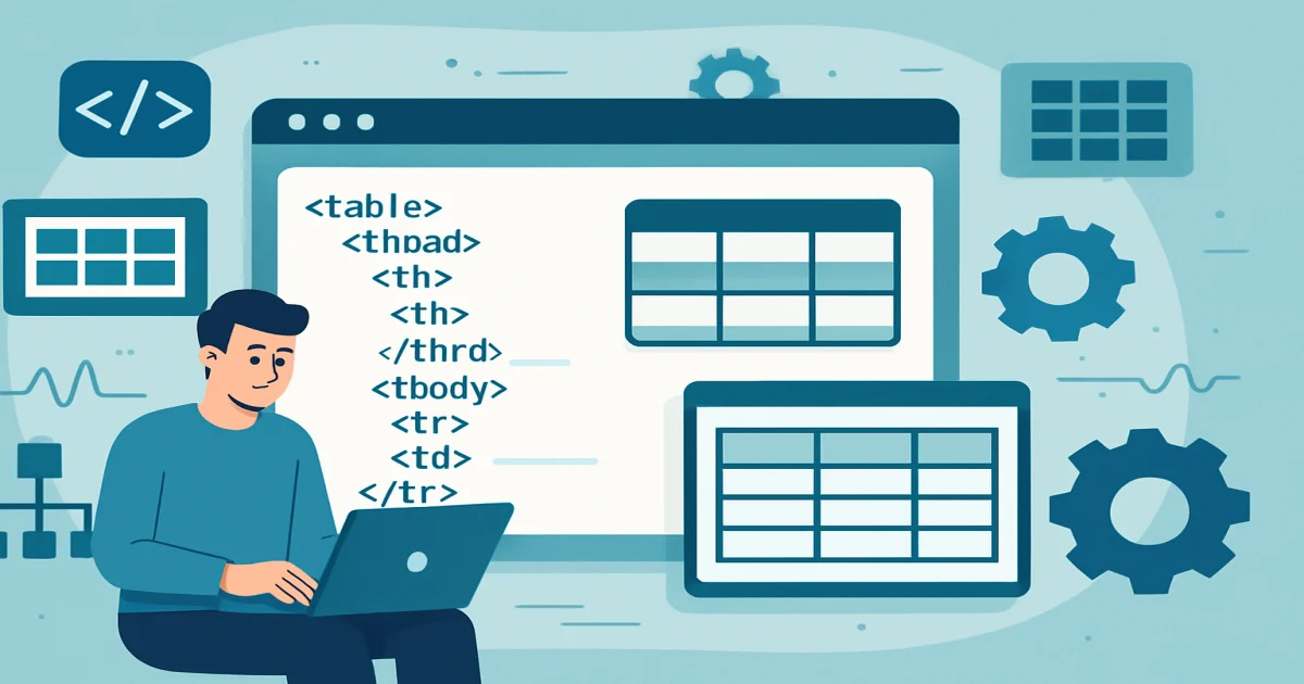 table в HTML: как создать таблицу на сайте и правильно ее оформить