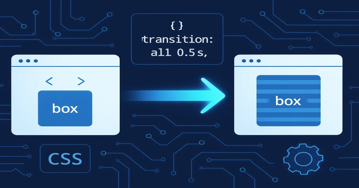 transition CSS: как сделать плавные изменения стилей