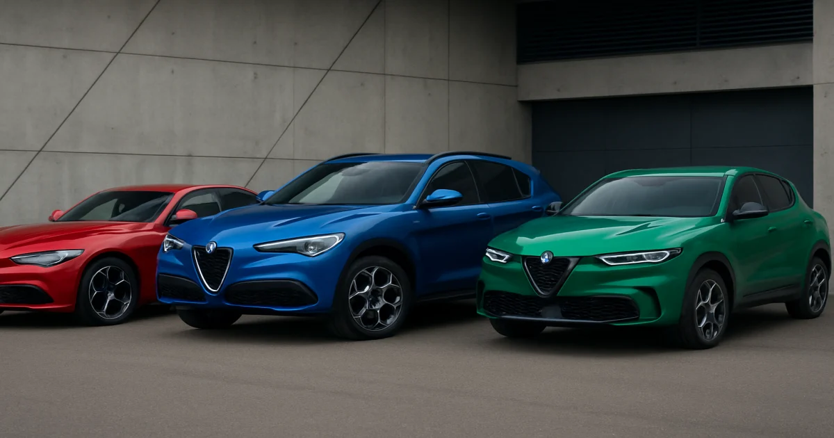 Модельний ряд Alfa Romeo – спортивні седани, кросовери та особливості