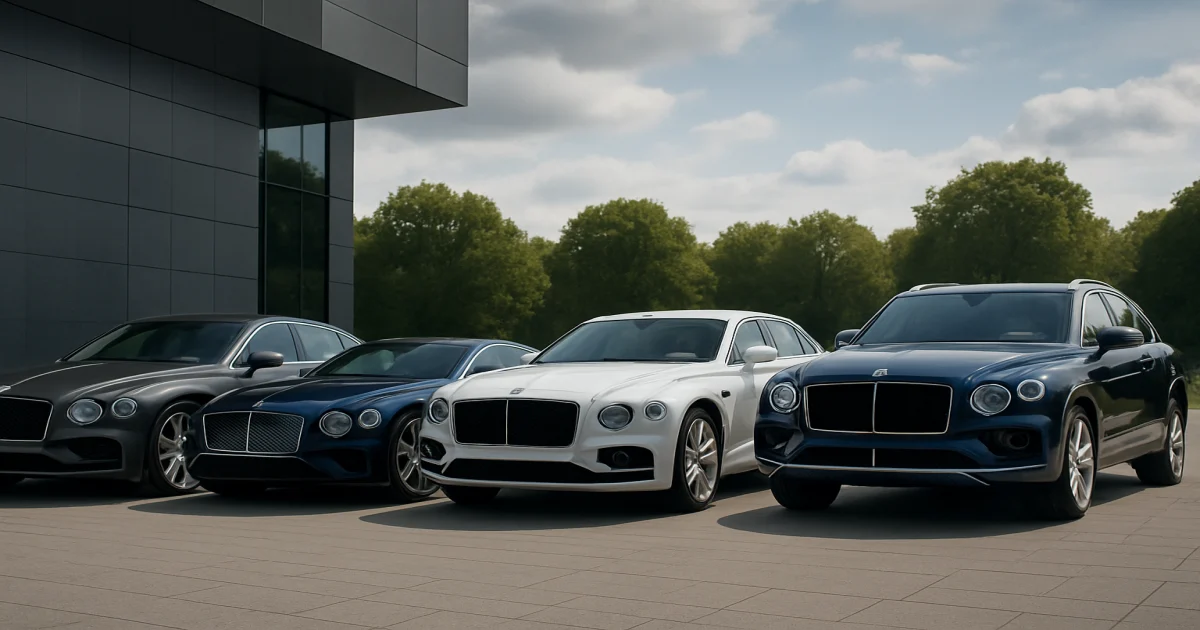 Модельний ряд Bentley – розкішні седани, купе та кросовери