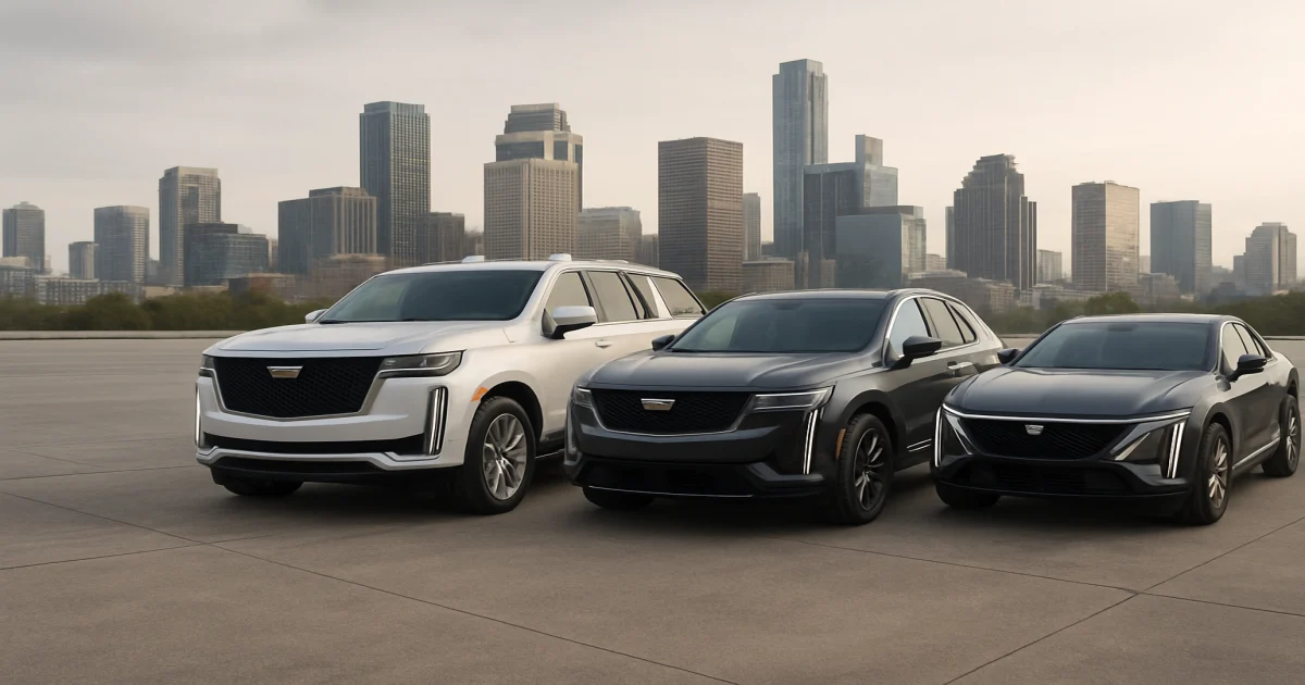 Модельний ряд Cadillac – преміальні авто, позашляховики та електромобілі