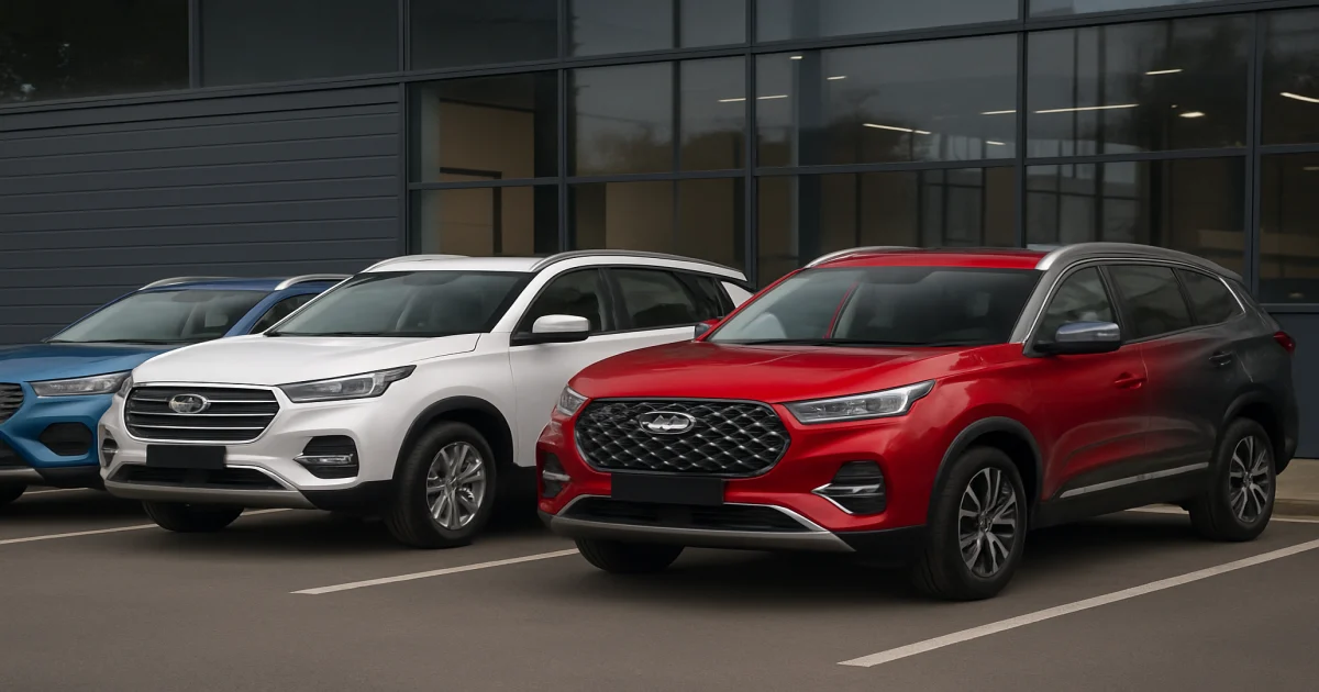 Модельний ряд Chery – актуальні автомобілі та комплектації