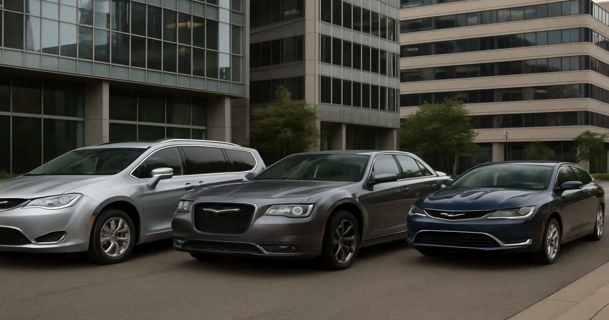Модельний ряд Chrysler – мінівени, седани та характеристики автомобілів