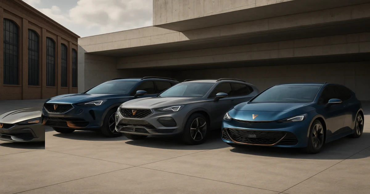 Модельний ряд Cupra – спортивні автомобілі, кросовери та електрокари