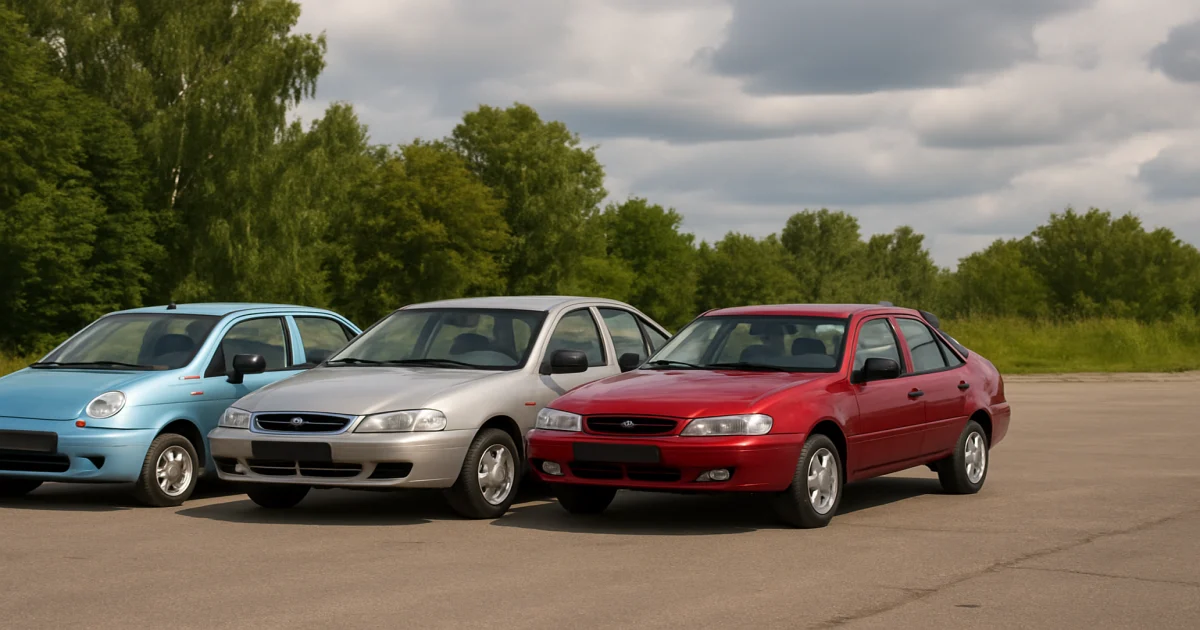 Модельний ряд Daewoo – популярні моделі та їх особливості