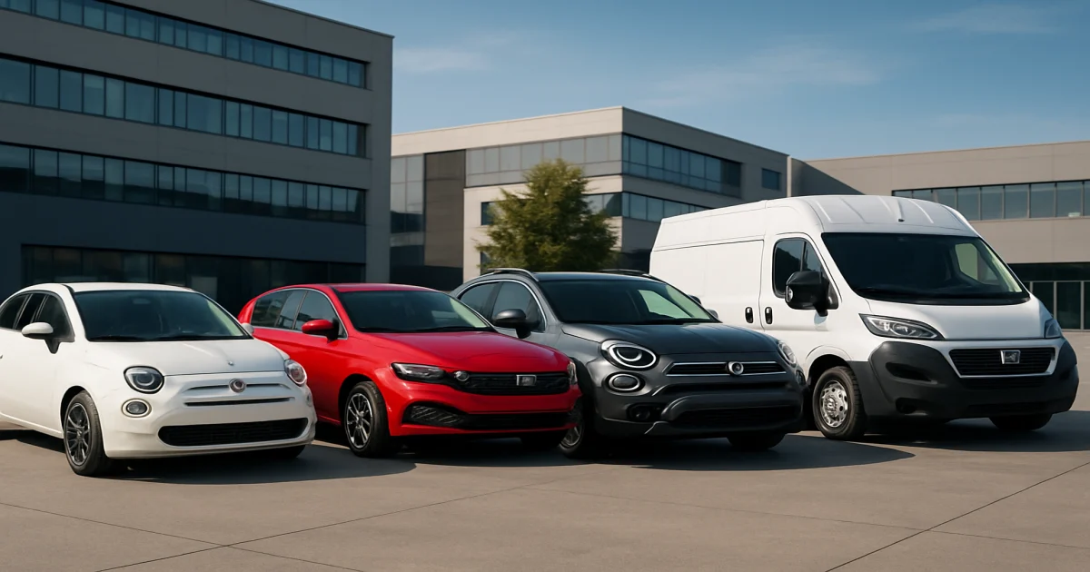 Модельний ряд Fiat – легкові авто, кросовери та комерційні моделі