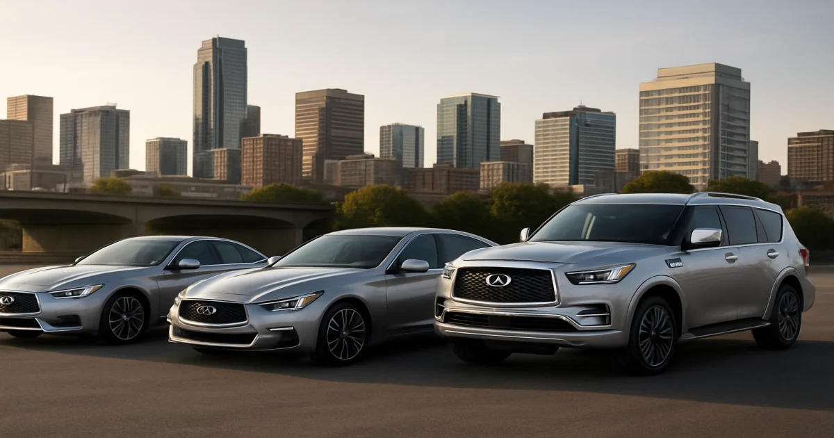 Модельний ряд Infiniti – преміальні моделі та їх характеристики