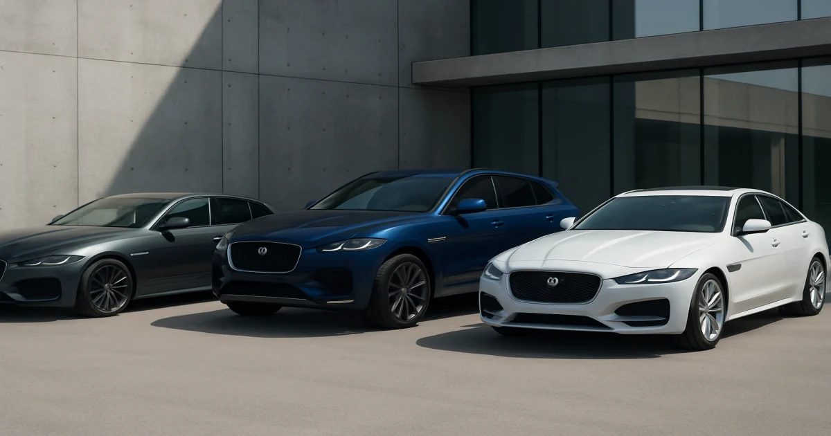 Модельний ряд Jaguar – преміальні автомобілі, кросовери та характеристики