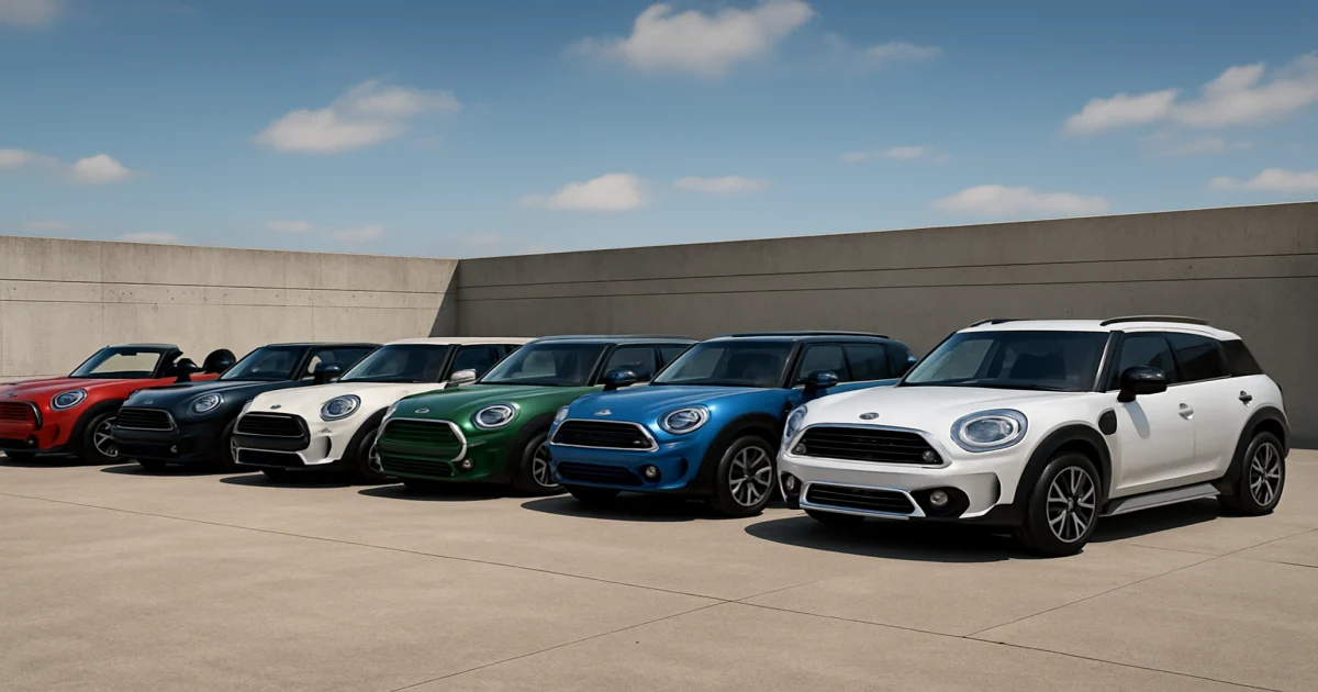Модельний ряд MINI – усі моделі, версії та характеристики