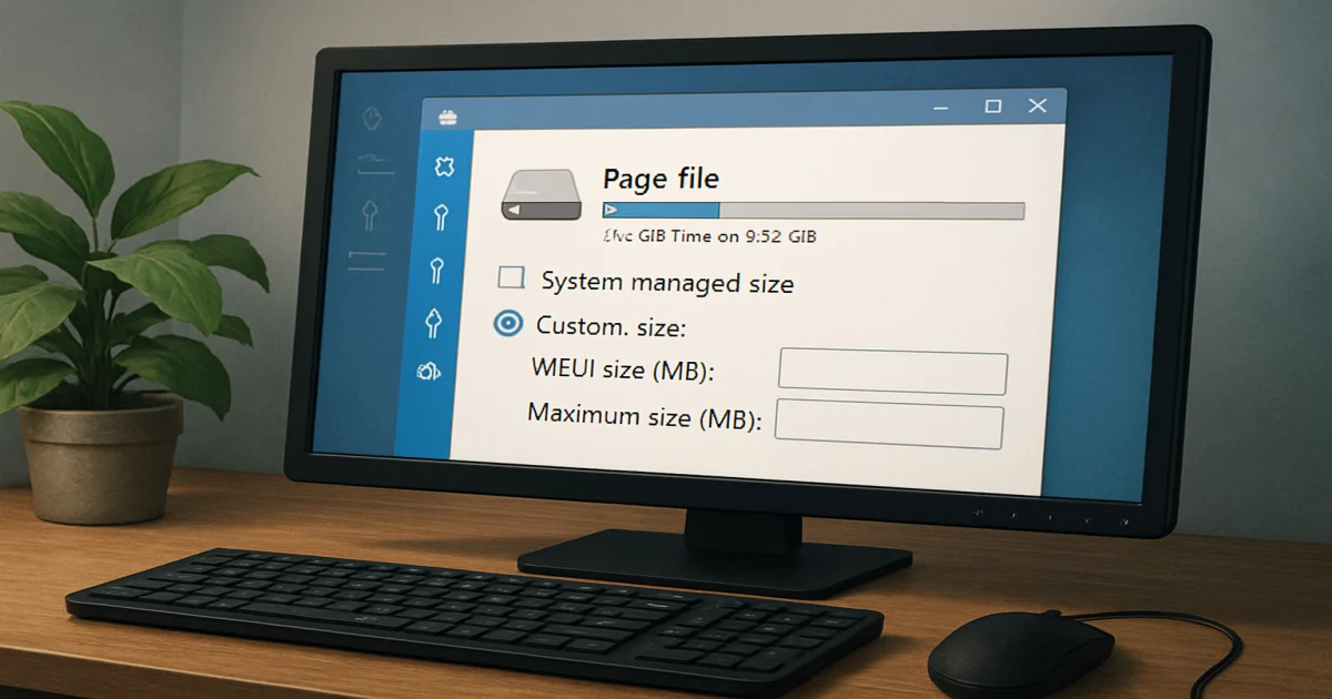 Що таке файл підкачки Windows і який розмір виставити