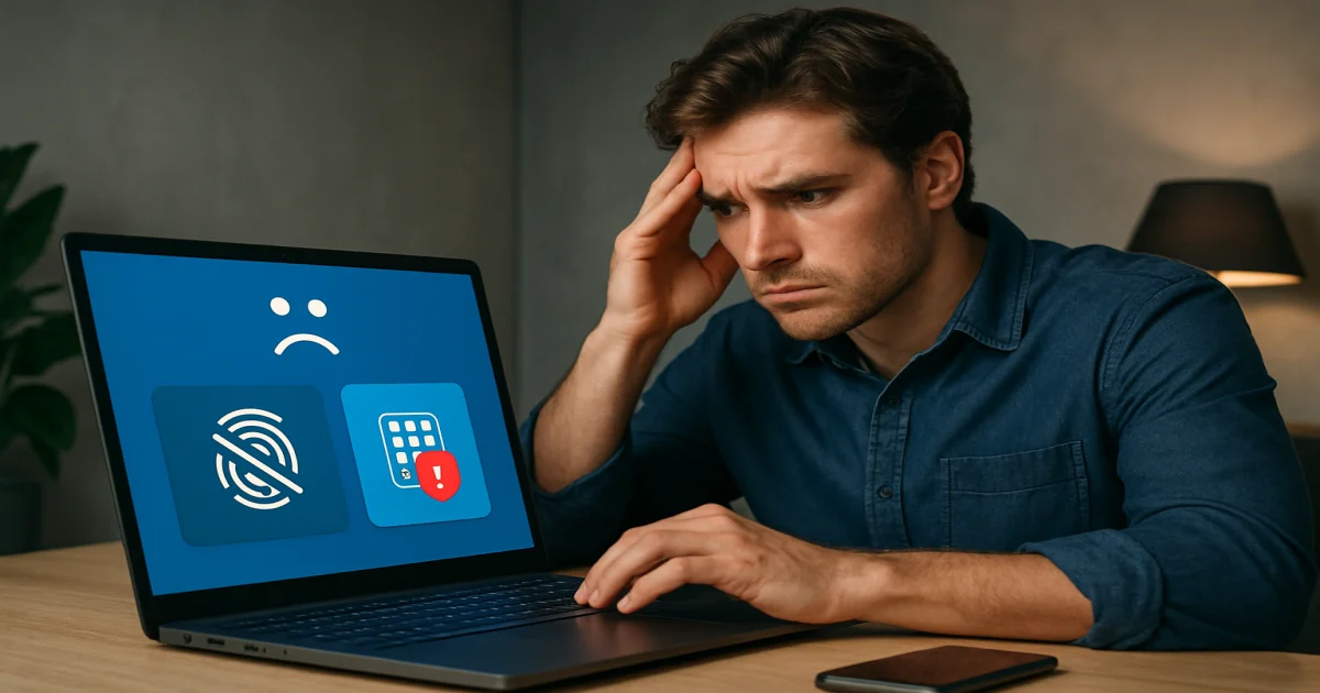 Windows Hello не працює: як відновити PIN або вхід за біометрією